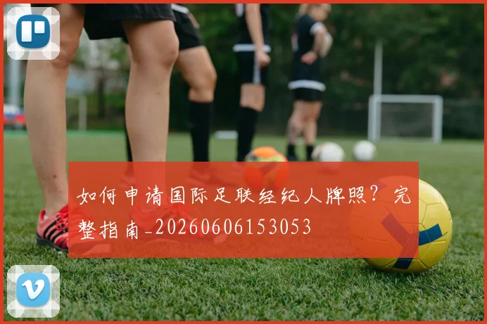 如何申请国际足联经纪人牌照？完整指南_20260606153053